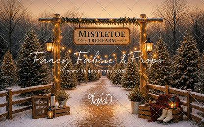 Golden Glow Christmas Farm - with Sweep Option