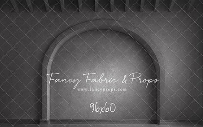 Gothic Gray Archway - Wood Floor - With Sweep Option