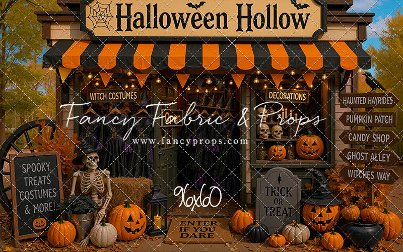 Halloween Hollow Shop - with Sweep Option