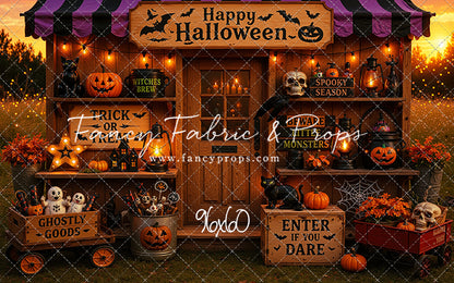 Haunted Harvest Stand - with Sweep Option