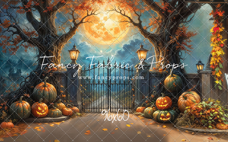 Halloween Lantern Lane - With Sweep Option