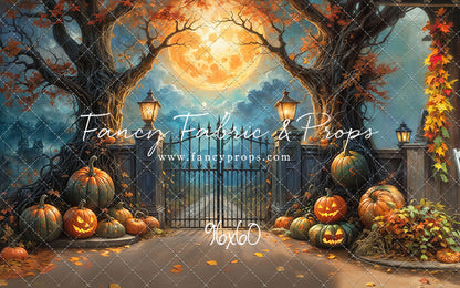 Halloween Lantern Lane - With Sweep Option