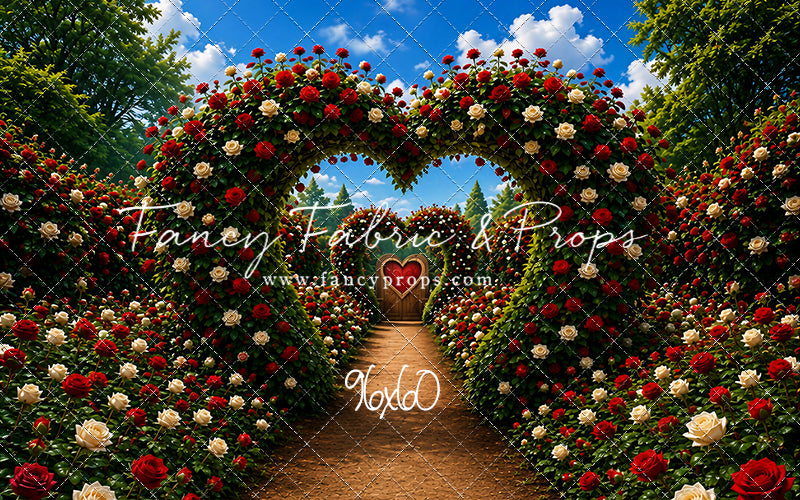 Heart Shaped Garden - With Sweep Option