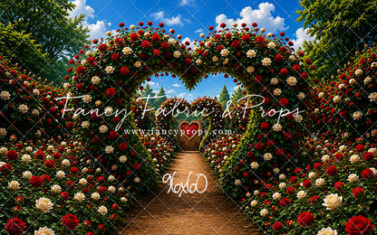Heart Shaped Garden - With Sweep Option