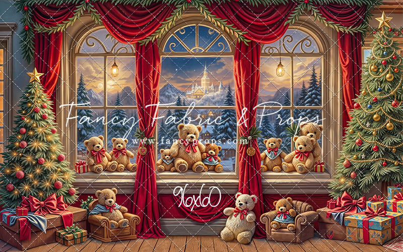 Holiday Bear Haven - with Sweep Option