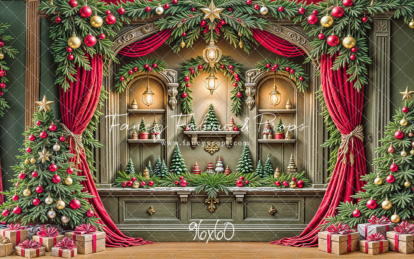 Holiday Heirloom Hall - with Sweep Option