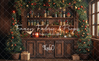 Holiday Pantry Kitchen - With Sweep Option