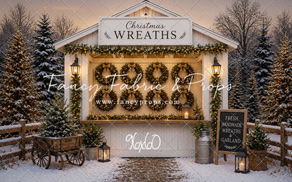 Holly Wreath Stand - with Sweep Option