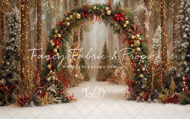 Holly & Pine Archway - With Sweep Option