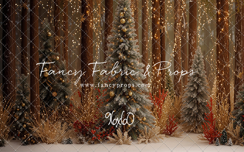 Holly & Pine Forest - With Sweep Option