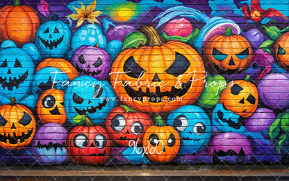 Jack-o-Lantern Graffiti Jam - With Sweep Option
