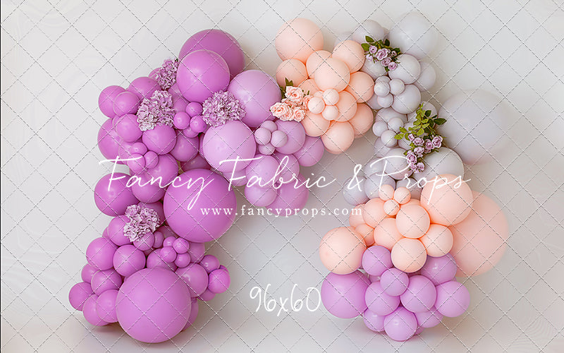 Jazzy Magenta Balloon Arch