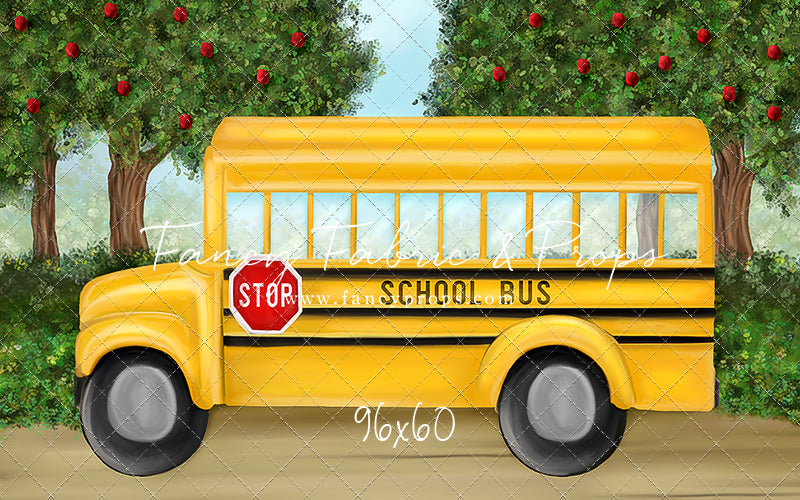 Little Yellow School Bus - With Sweep Option