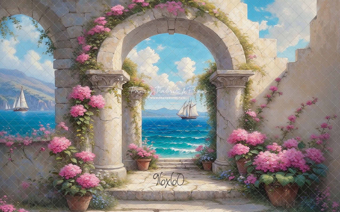 Mediterranean Blossom Gateway - With Sweep Option