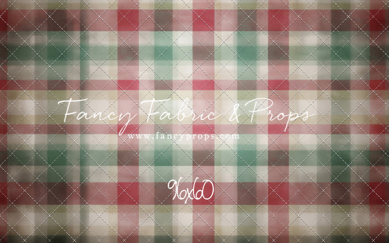 Merry Morning Plaid - With Sweep Option