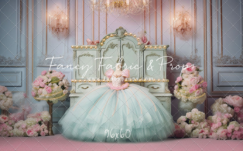 Miss Charlotte - Pink Carpet - With Sweep Option