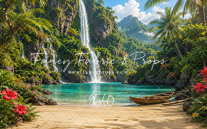 Moana's Waterfall - With Sweep Option