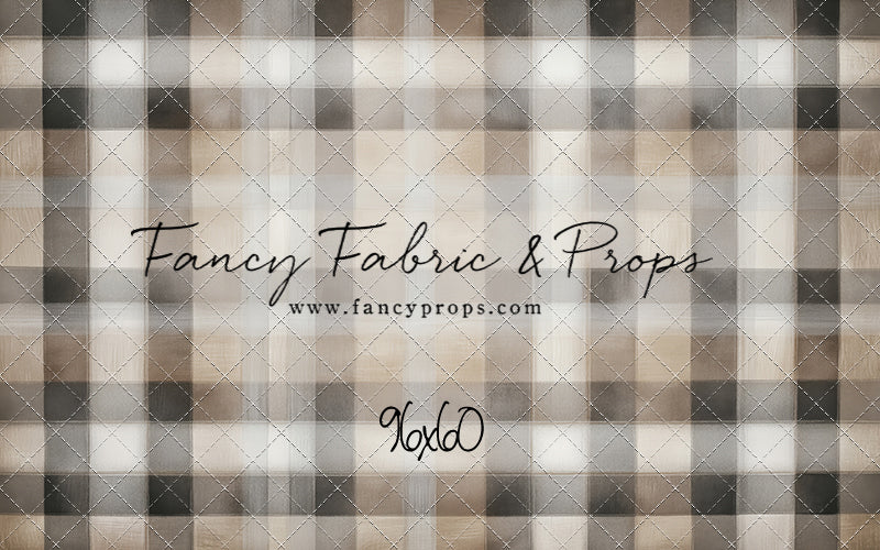 Mocha Flannel - With Sweep Option