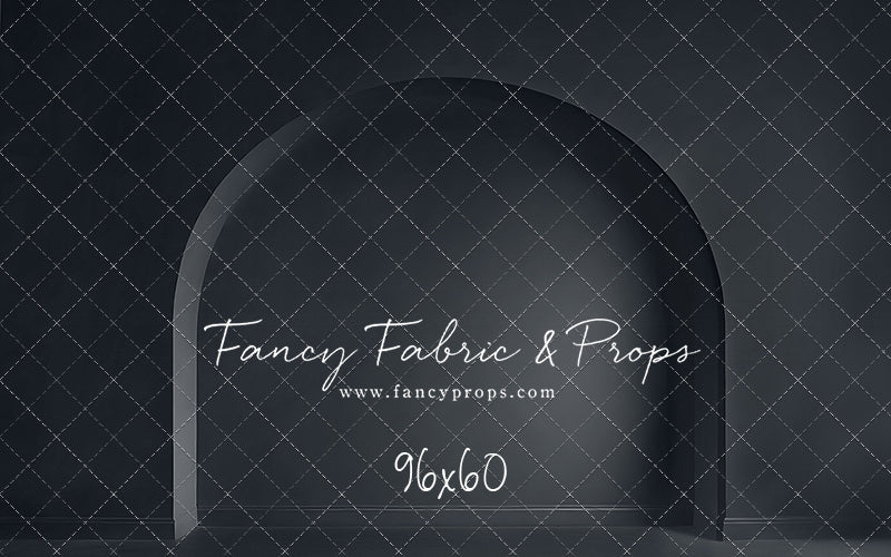 Modern Midnight Alcove - Solid Floor - With Sweep Option