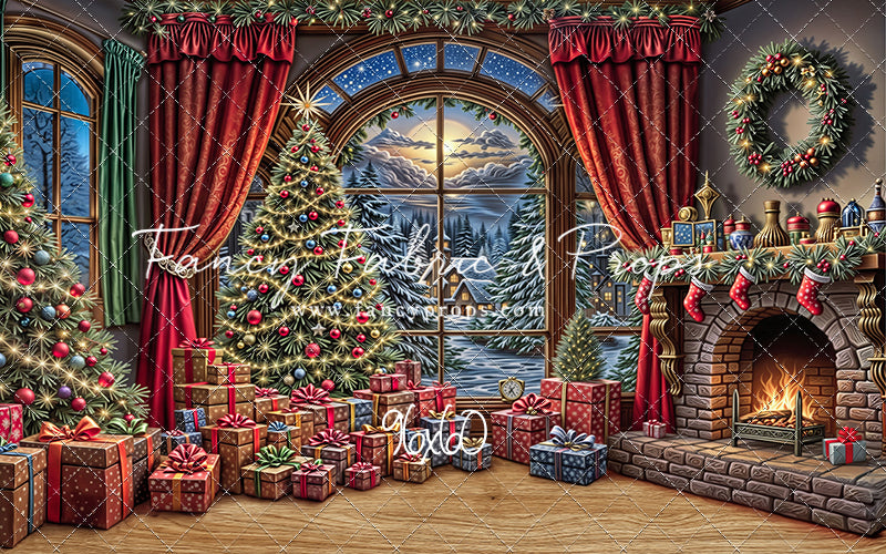 Moonlight & Mistletoe - with Sweep Option