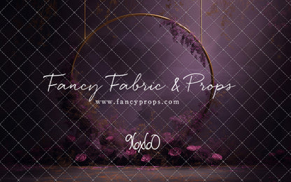 Moonlit Plum Petals - With Sweep Option