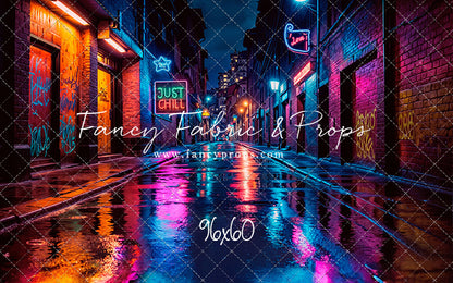 Neon Alley - With Sweep Option