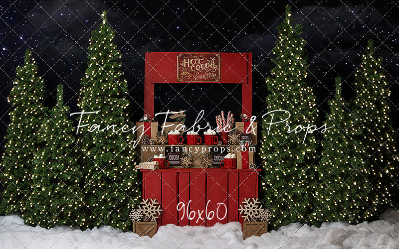 Nighttime Cocoa Stand