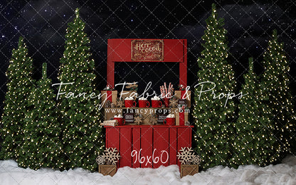 Nighttime Cocoa Stand