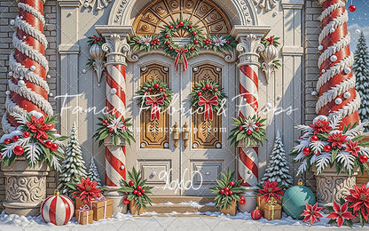 North Pole Manor Gates - with Sweep Option