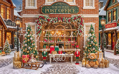 North Pole Post Office - with Sweep Option