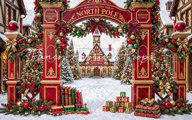 North Pole Town Hall - with Sweep Option