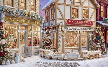 North Pole Village  - with Sweep Option