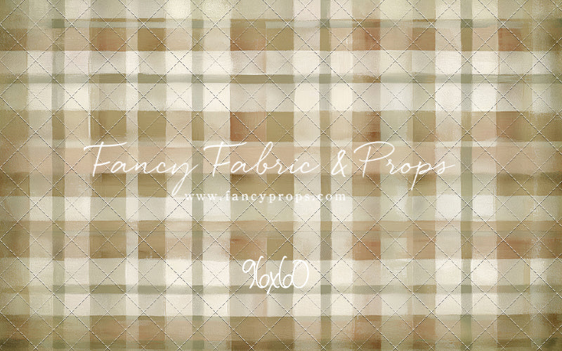 Oatmilk Plaid - With Sweep Option