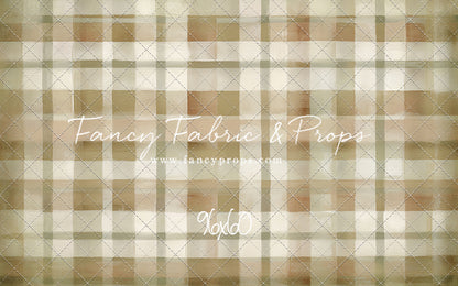 Oatmilk Plaid - With Sweep Option