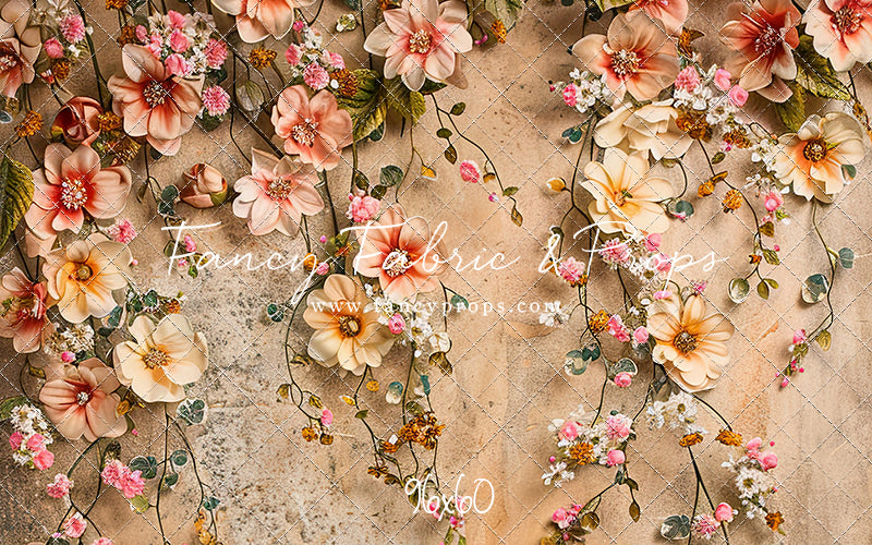 Painted Floral Peach