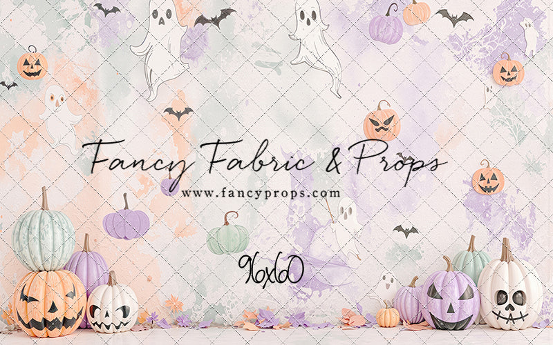Pastel Pumpkin Parade - With Sweep Option
