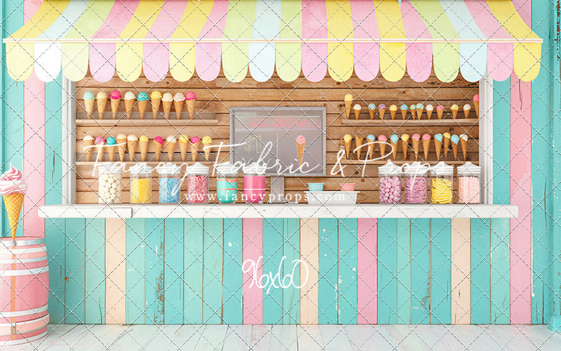 Pastel Scoop Shop - With Sweep Option