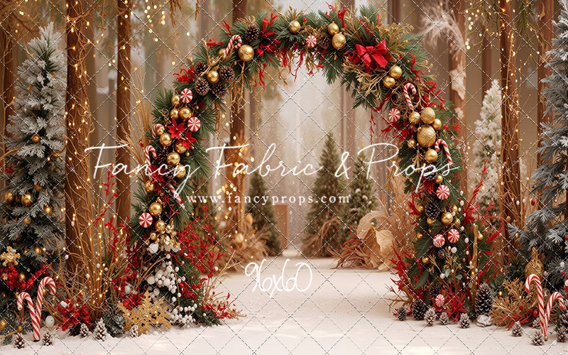Peppermint & Pine Archway - With Sweep Option