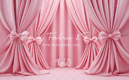 Pink Bow Drama - With Sweep Option