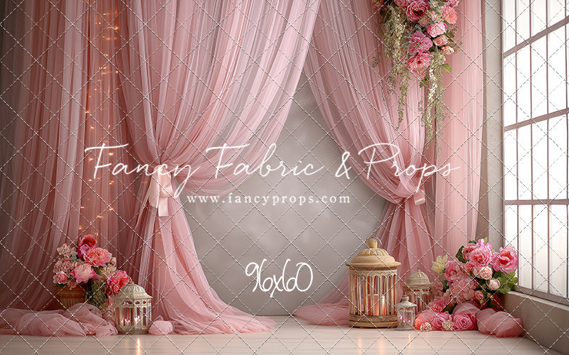 Pink Lantern Reception - With Sweep Option