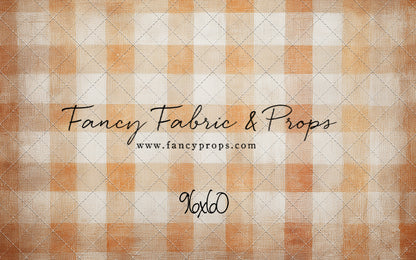 Pumpkin Patch Plaid - With Sweep Option