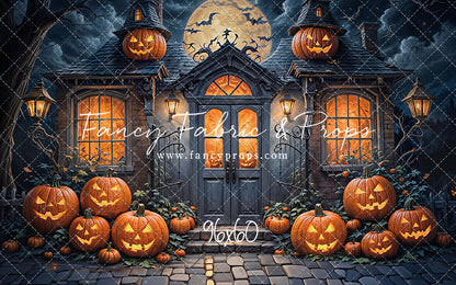 Pumpkin Path to Haunted Manor - With Sweep Option