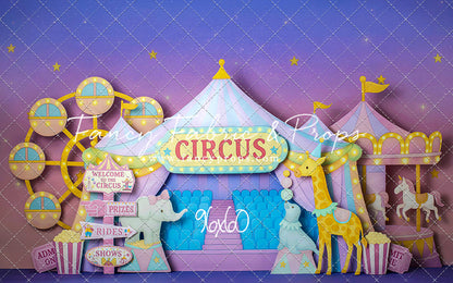 Purple Carnival Magic