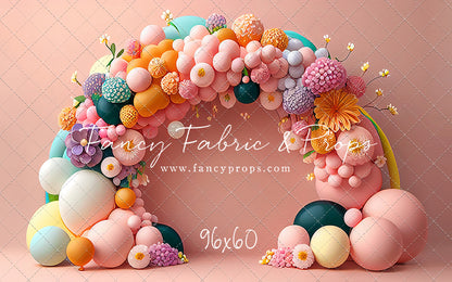 Rainbow Princess Paradise - Balloon Arch