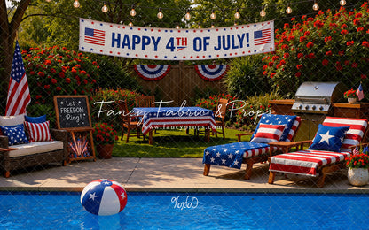 Red, White & Poolside Nights - With Sweep Option