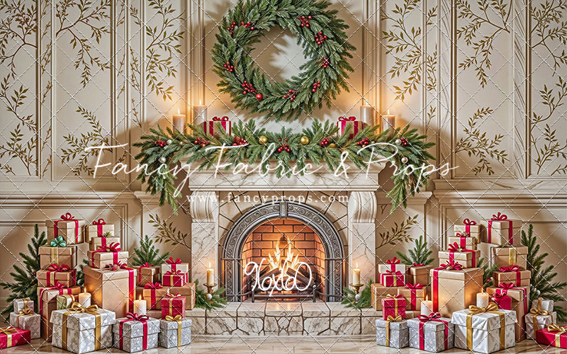 Regal Hearth & Holiday Cheer - with Sweep Option