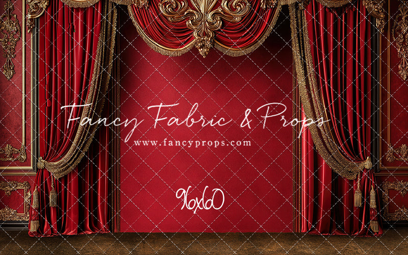 Regal Red Chamber Wall - With Sweep Option