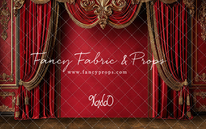 Regal Red Chamber Wall - With Sweep Option