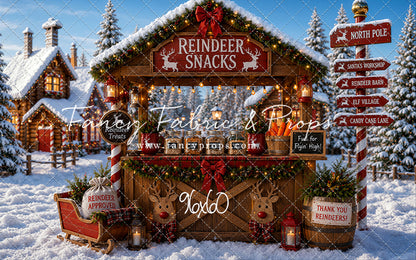 Reindeer Snacks- With Sweep Option