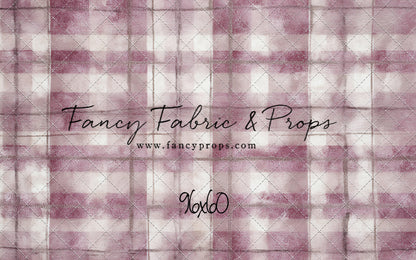 Rose Mist Plaid - With Sweep Option
